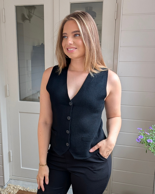 Gilet Bibi - Zwart