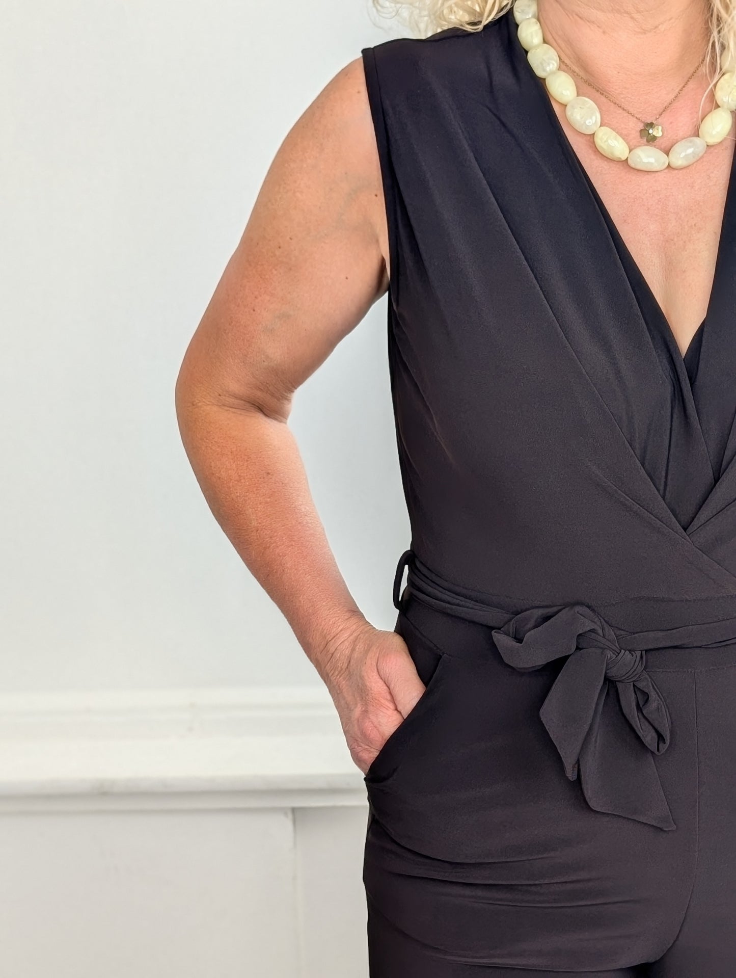 Angelle Milan jumpsuit - Donkerbruin