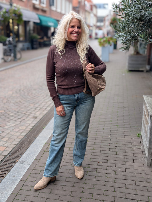 Jewelly straight leg jeans Fiene - Vintage wassing