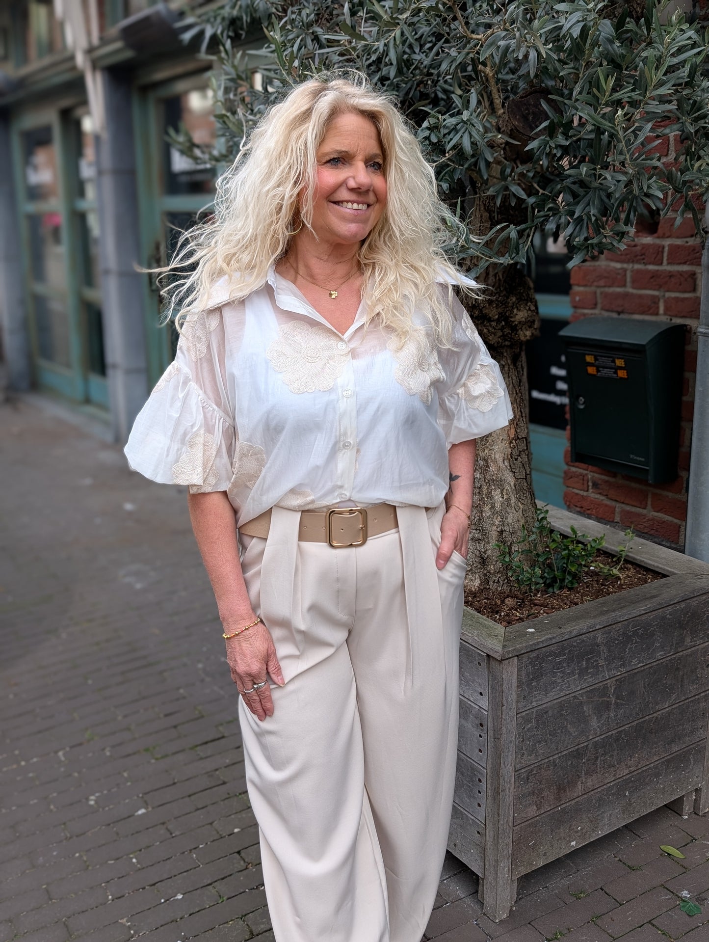 Blouse Eva - Wit
