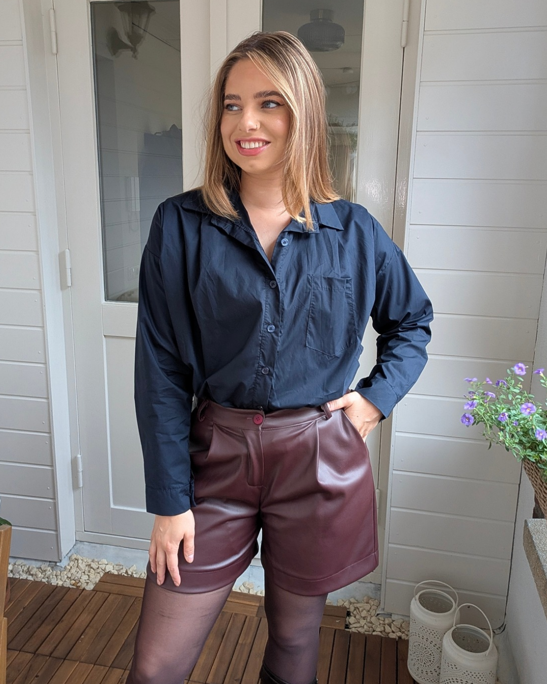 Blouse Kiki - Donkerblauw