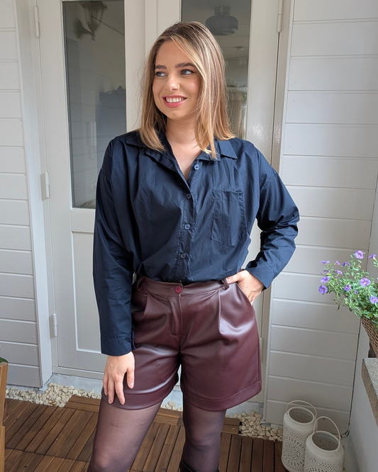 Blouse Kiki - Donkerblauw