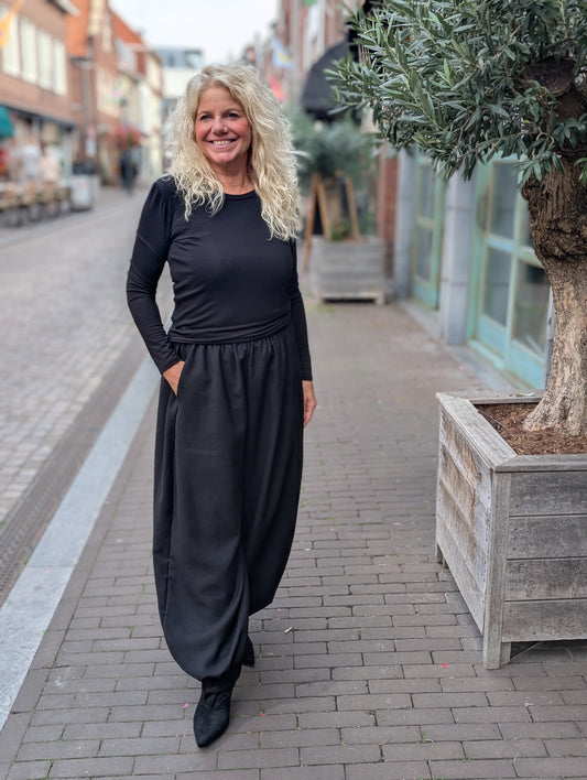 Laysi ballon broek - Zwart