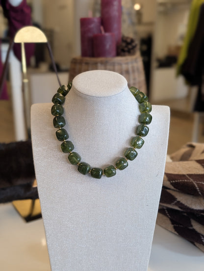 Boyce kralen ketting - Groen
