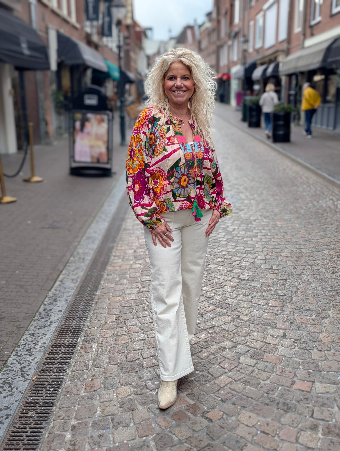 Boho siara print blouse - Multicolor