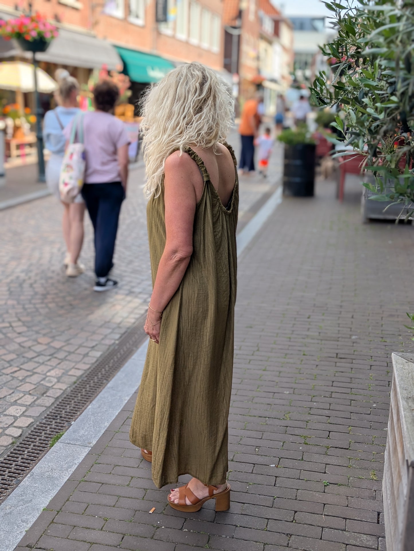 Bibara jurk - Groen