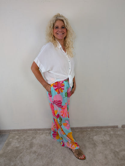 Tiffany boho broek - Mint groen