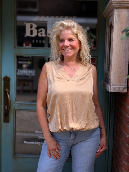 Gaily top - Goud