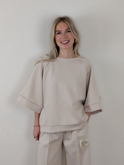 Pascal huispak shirt met broek - Beige