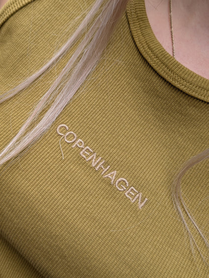 Copenhagen top - Pistache