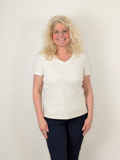 Mi piace t-shirt v hals - Kit