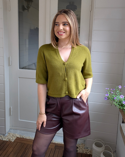 Vest Shanna - Mosgroen