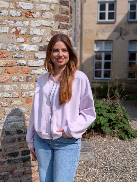 Bomber vest Demi - Lila