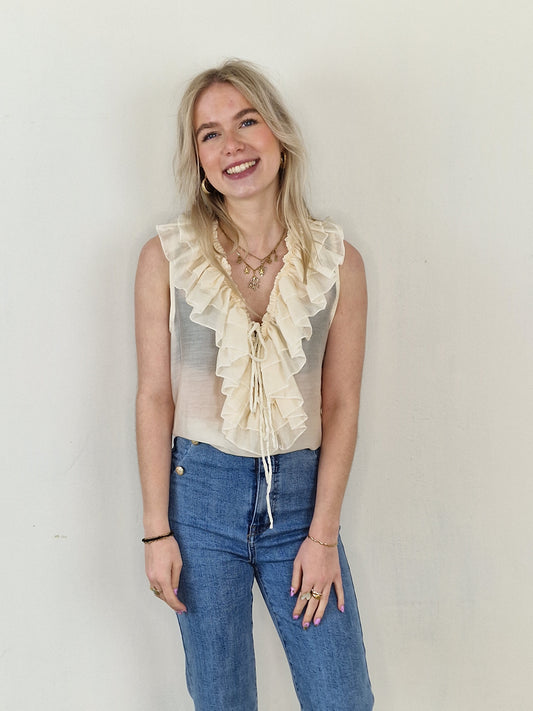 Aurellie top - Ecru