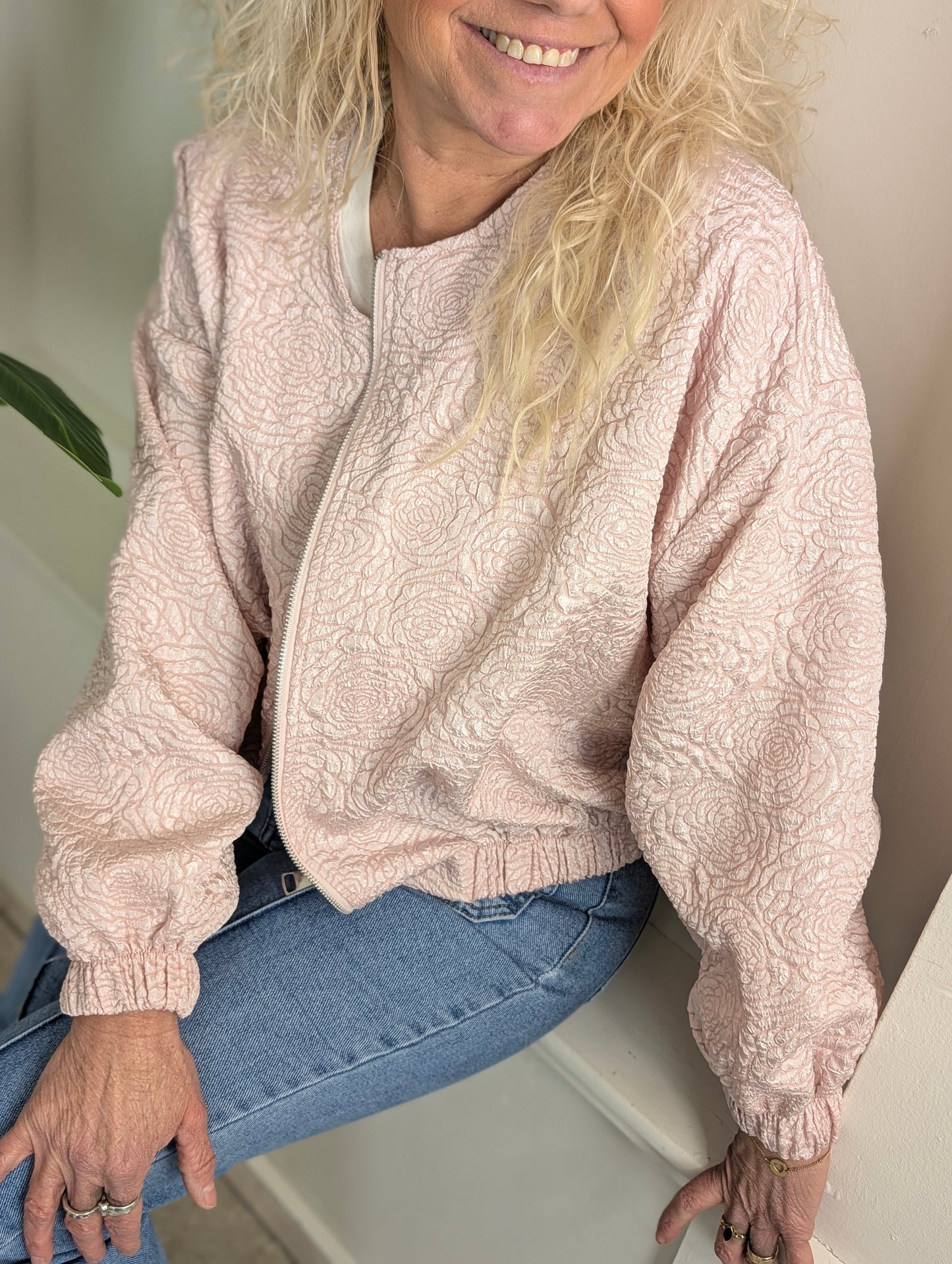 Rose bloom bomber - Roze