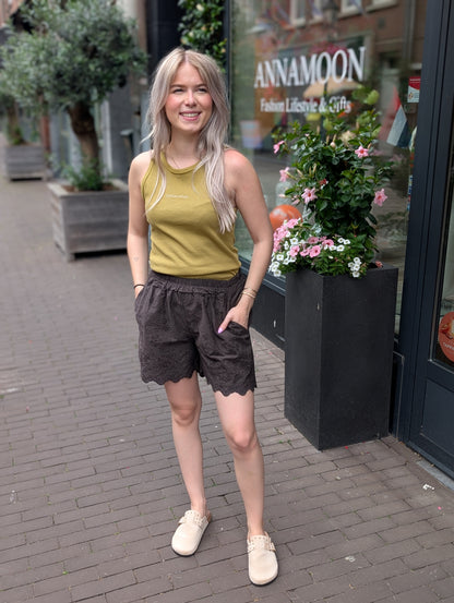 Copenhagen top - Pistache