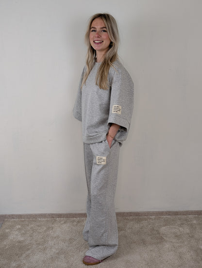 Pascal huispak shirt met broek - Grijs