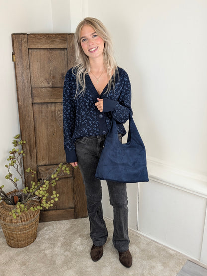 Yara tas - Donker blauw