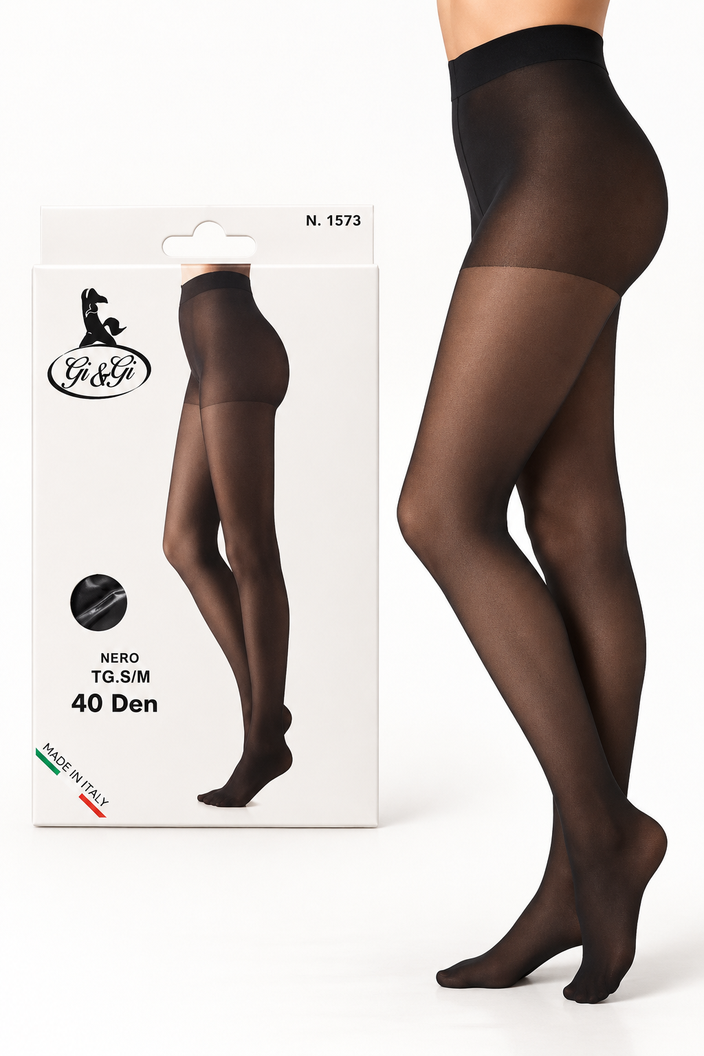 Zwarte 40 Den panty