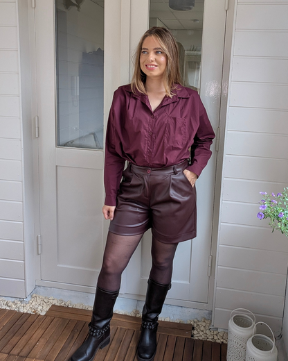 Blouse Kiki - Bordeaux