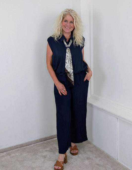 Evening glow broek - Navy