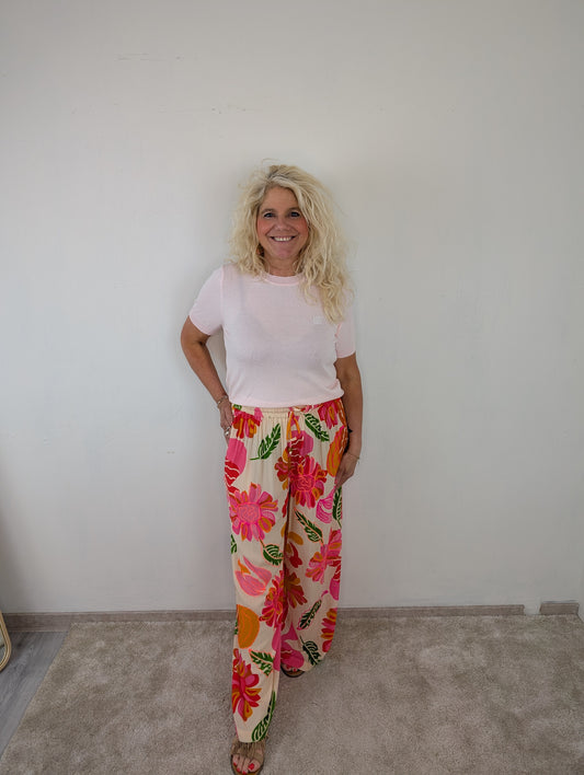 Tiffany boho broek - Roze