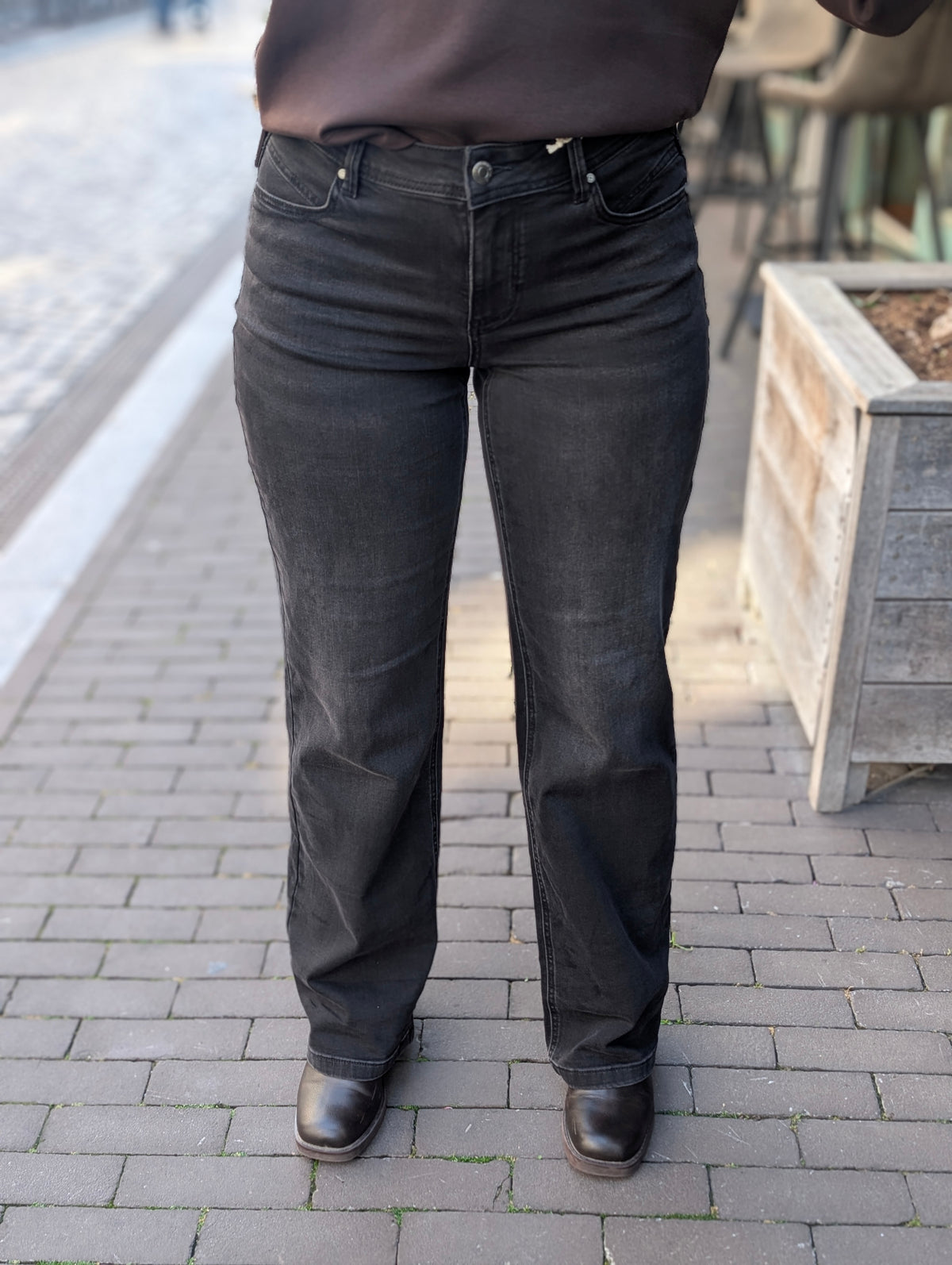 Red Button Colette black denim L33 - Black used