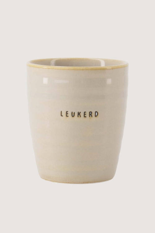 Zusss koffiemok leukerd - Sand