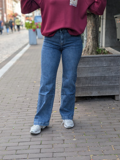 Wide Leg denim Amelia - Denim Blue
