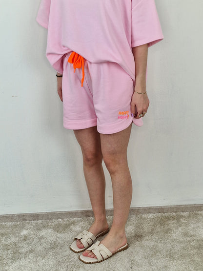 Happy short - Roze/Oranje