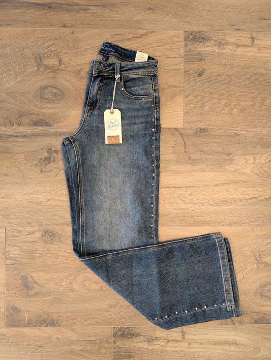Red Button Colette studs highrise - Vintage Denim