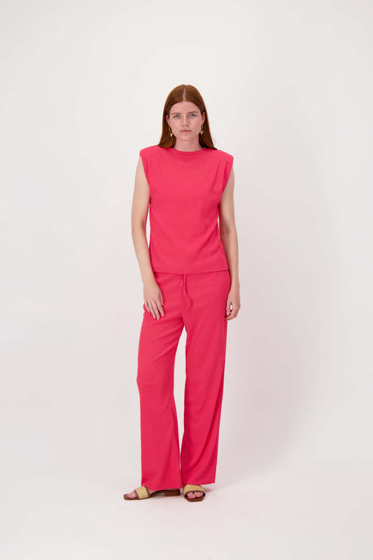 Zusss Crincle broek wij model - Raspberry