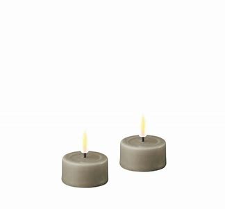 SandLED tealight candle 4.1x4,5  set van 2