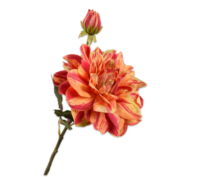 DAHLIA TAK ORANJE - Silk-ka flowers