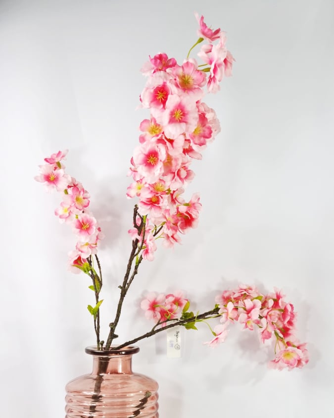 Begonia pendula kunstbloementak 90cm - Roze 17