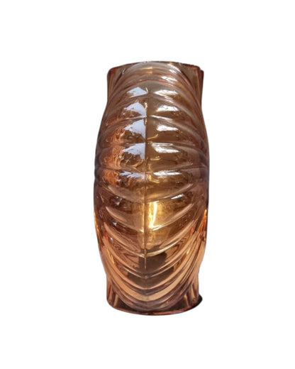 Tafellamp Led milado glas - Perzik