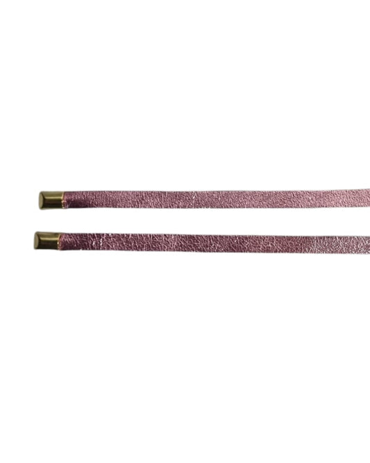 Veterriem glitter Kim - Roze