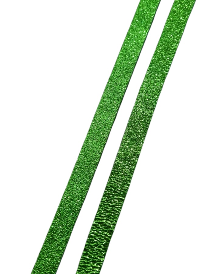 Veterriem glitter Kim - Groen