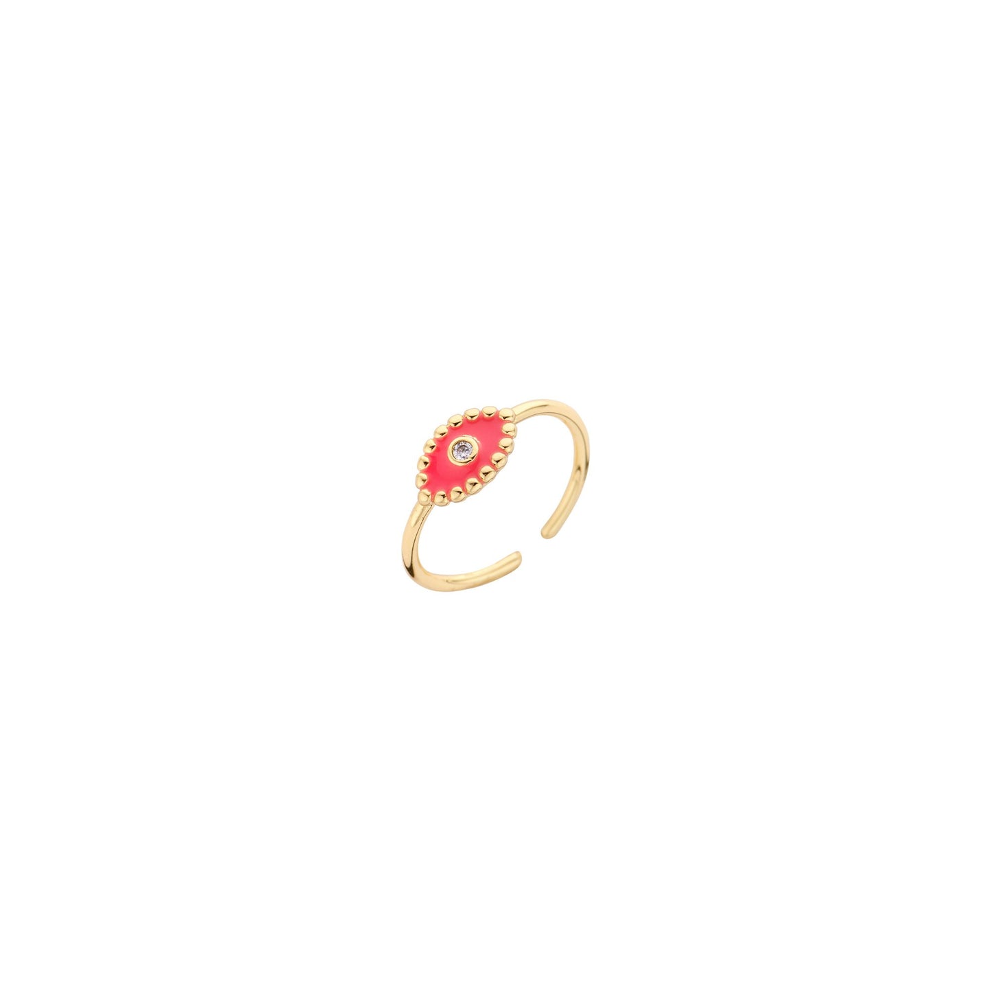 Biba ring 7215 Eye - Roze