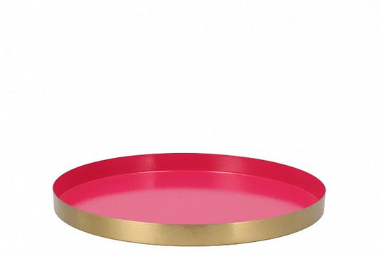 Marrakech fuchsia schaal met goud