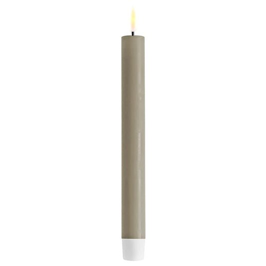 Led dinerkaarsen - Zand 2x24 cm 2 stuks
