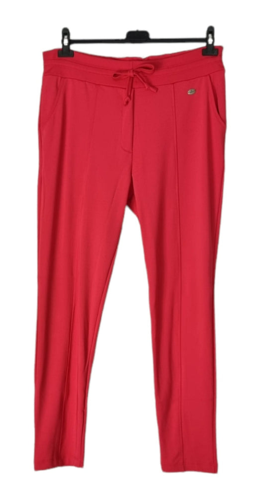 Angelle Milan travel kwaliteit pantalon - Raspberry Red