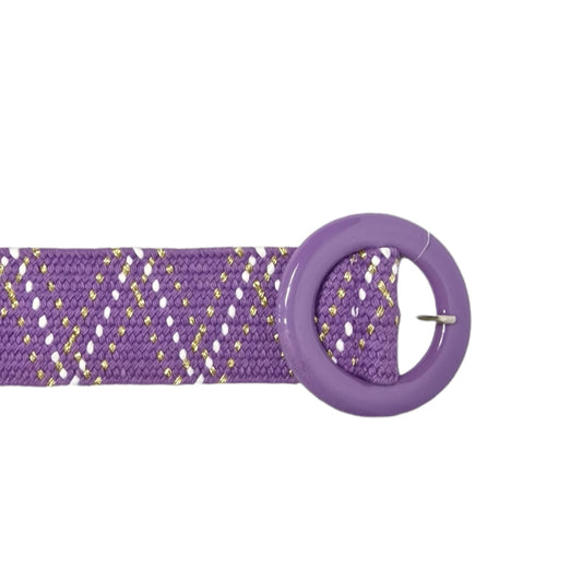 Riem retro gold - Paars
