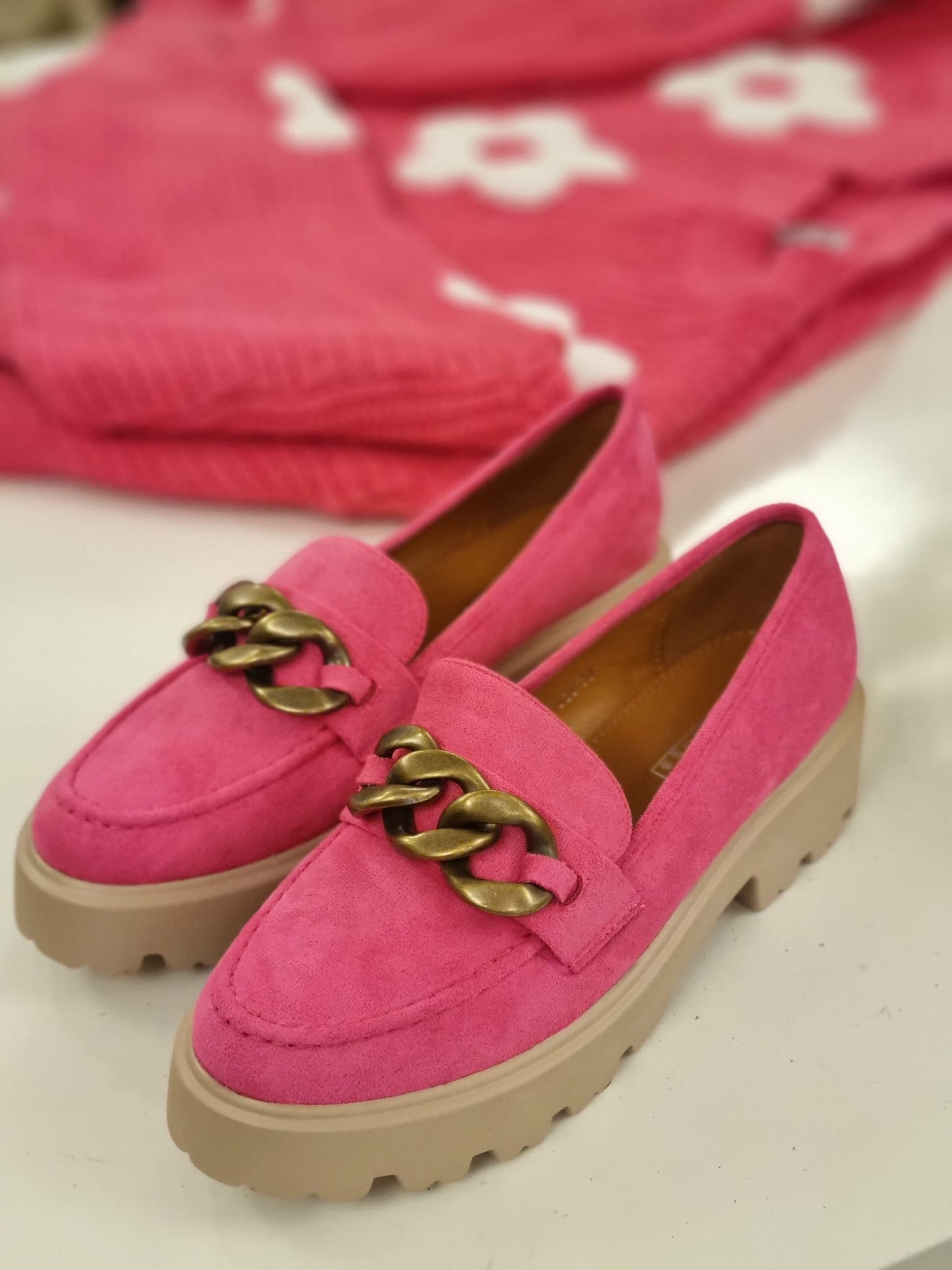 Gaby loafers - Roze