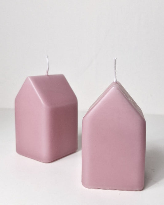 Home candle 5x9 - Antique pink