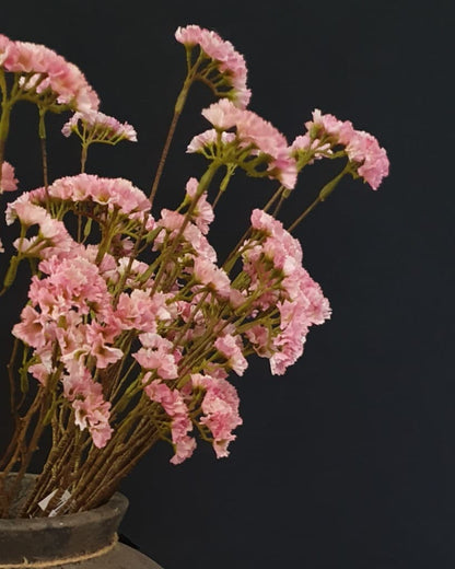 Kunsttak roze bloemen - 60